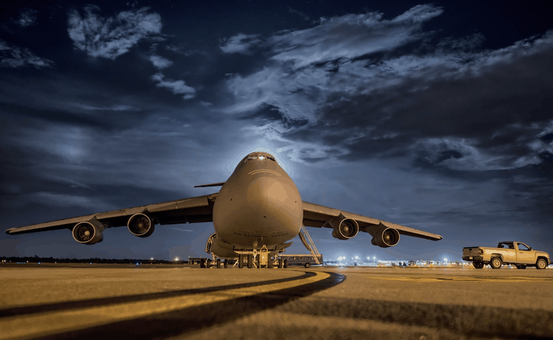 checked baggage on plane