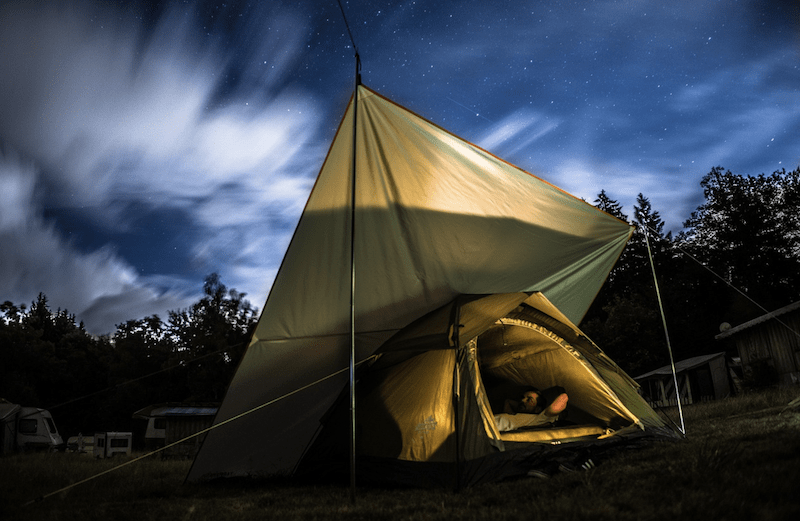 ways to save money while camping