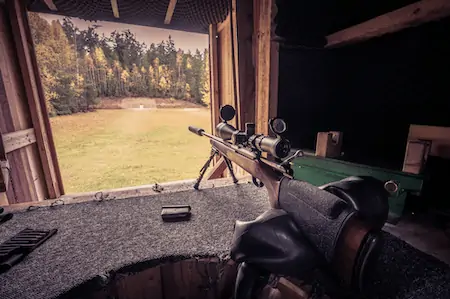 rifle scope adjusting