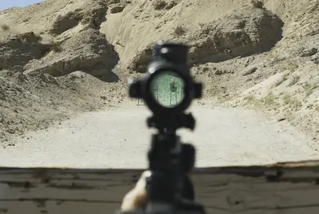 zero a scope 100 yards