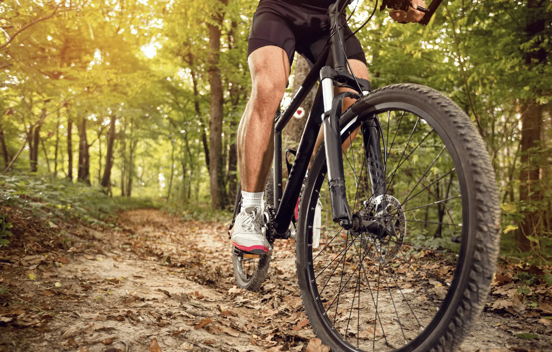 cycling while hiking